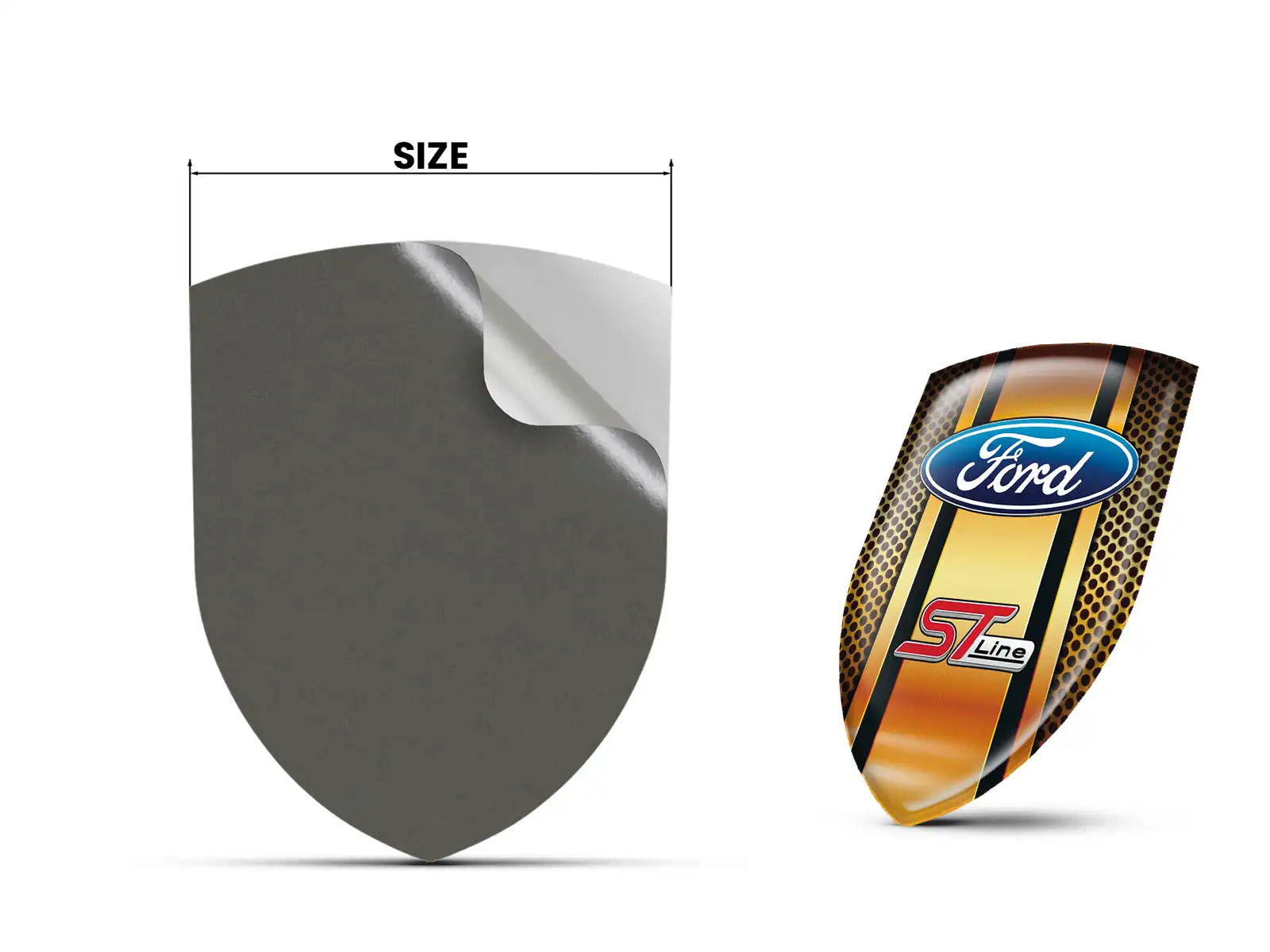 Ford Decal Autoadesive Look Esclusivo Premium Auto